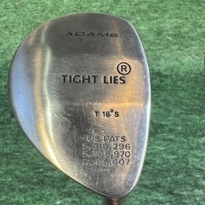 Vintage Adams Tight Lies T 16° Fairway Wood Regular Flex Graphite Golf Club